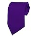 Algopix Similar Product 11 - Formal Tie Solid Dark Purple TO-31