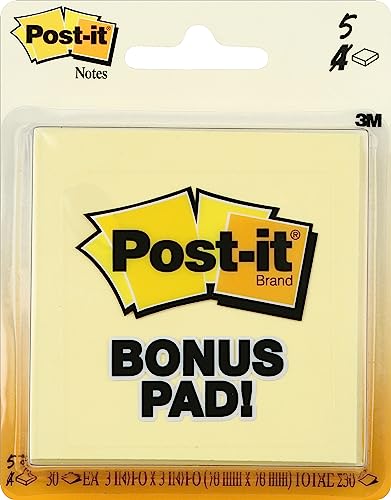 Algopix Similar Product 10 - POST-IT NOTE YLW 4PK
