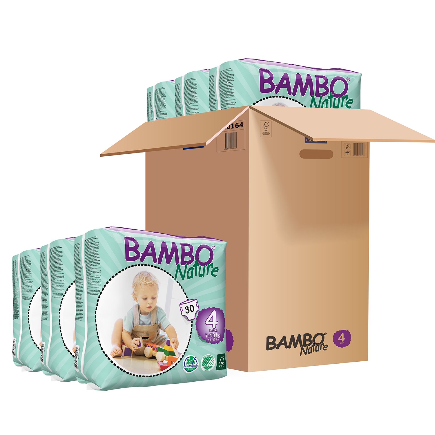 Algopix Similar Product 10 - Bambo Nature Eco Friendly Baby Diapers