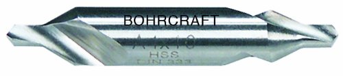 Algopix Similar Product 8 - Bohrcraft Centre Drill Bit DIN 333 Form