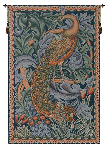 Algopix Similar Product 12 - Peacock french tapestry  29 in x 42