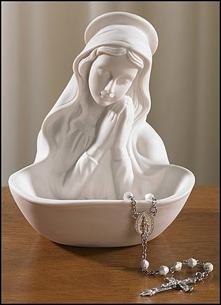 Algopix Similar Product 18 - Our Lady of Grace Madonna Icon Statue