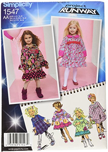 Algopix Similar Product 8 - Simplicity Pattern 1547 Toddlers Dress