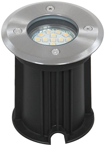 Algopix Similar Product 11 - Ranex LED GROUND SPOT BRUSHED PLASTIC