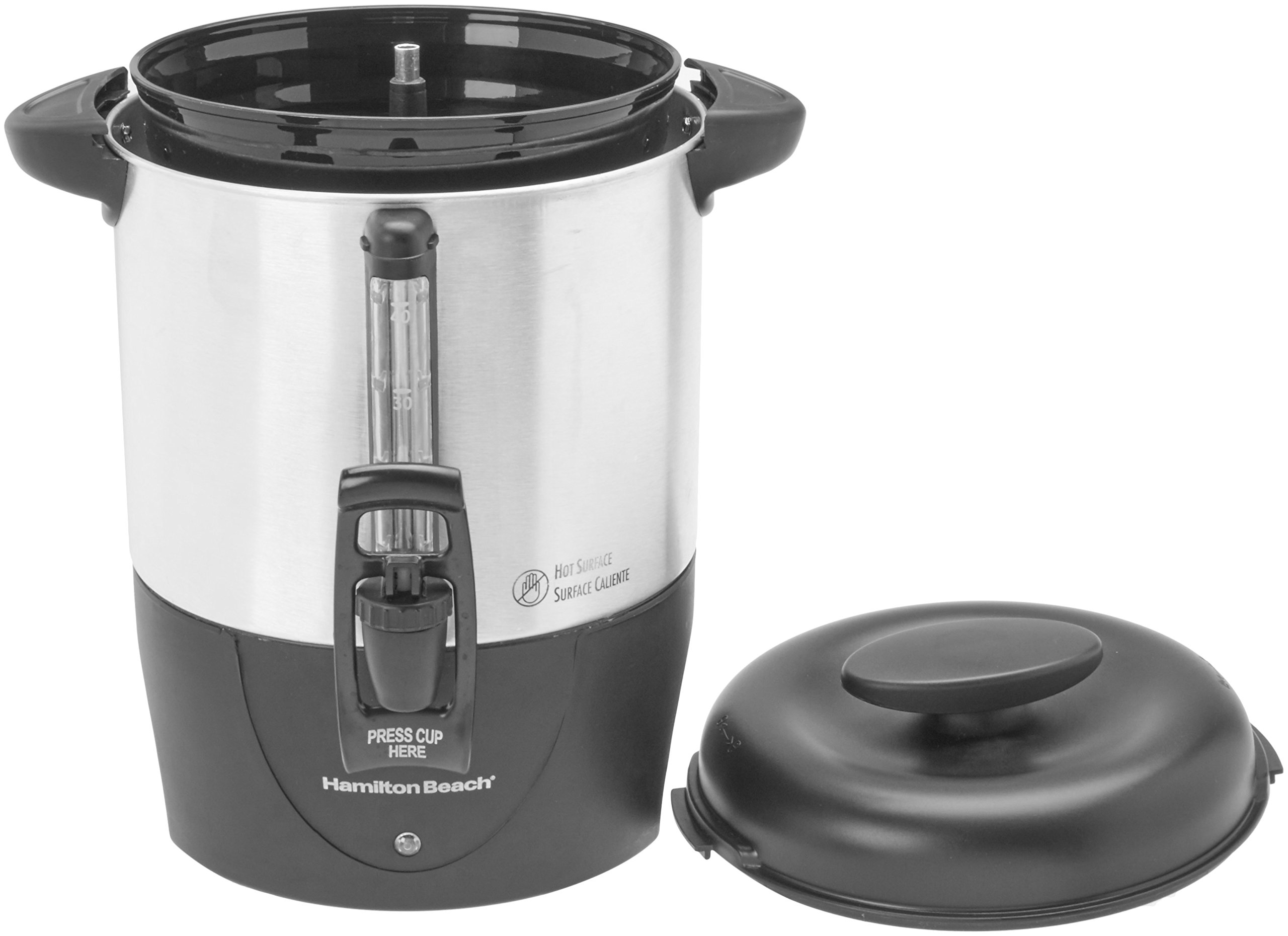 Algopix Similar Product 12 - Hamilton Beach 40514 40-Cup Coffee Urn
