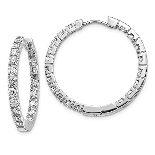 Algopix Similar Product 2 - 14k White Gold HI SI2 Diamond InOut