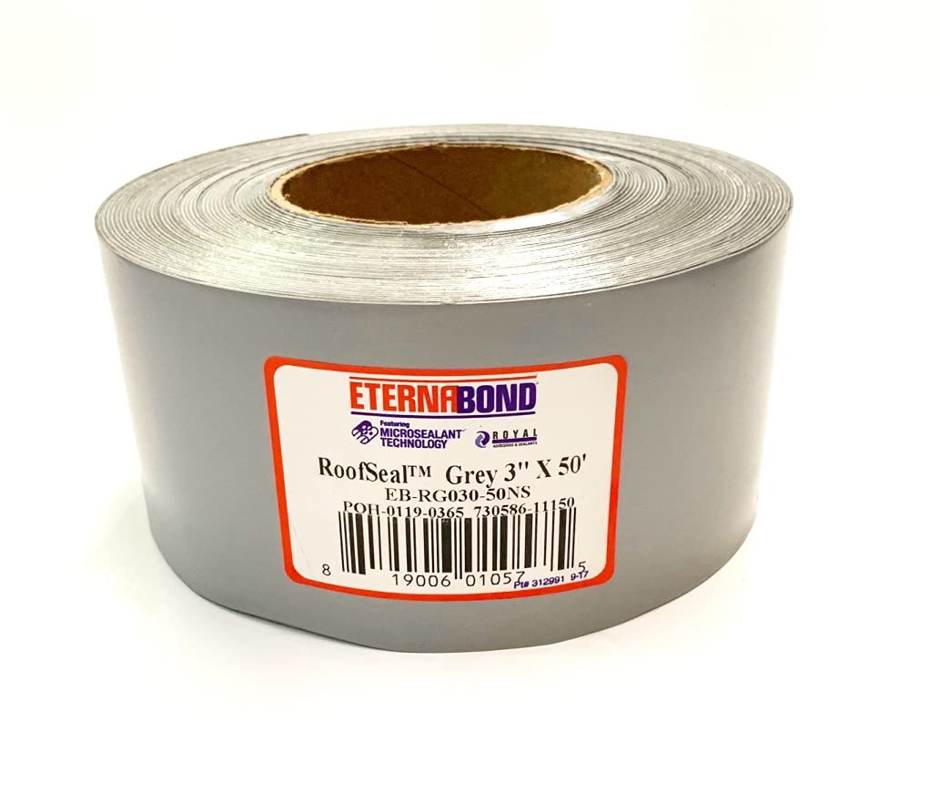 Algopix Similar Product 13 - Eternabond RoofSeal Gray 3" x 50'