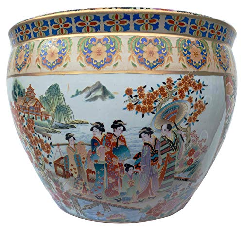 Algopix Similar Product 11 - Oriental Furnishings Porcelain Fish
