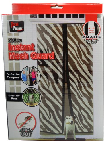 Algopix Similar Product 14 - Doorway Instant Mesh Guard with Zebra