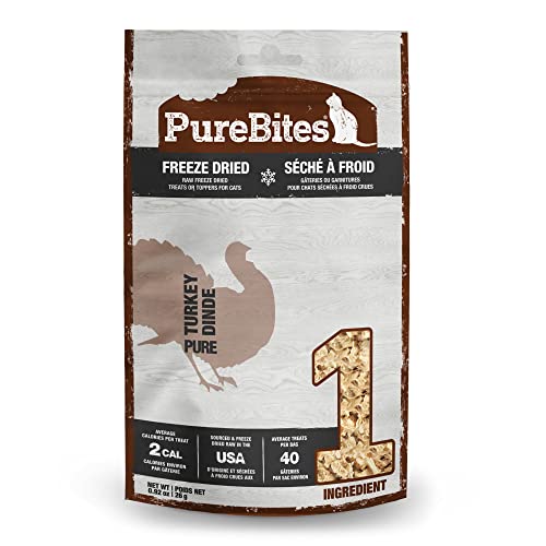 Algopix Similar Product 13 - Purebites Turkey For Cats 092Oz  26G