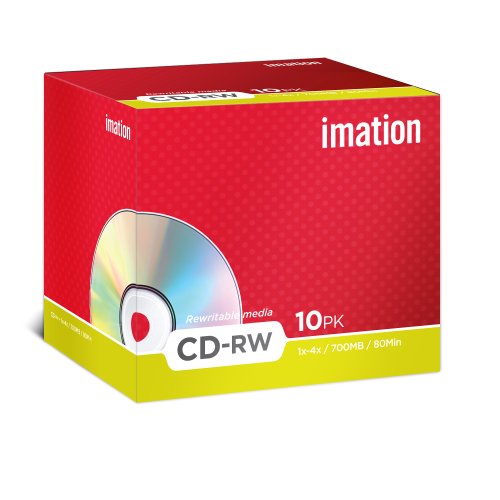 Algopix Similar Product 16 - Imation CDRW 700Mb80minutes 1X4X in
