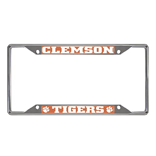 Algopix Similar Product 16 - FANMATS 14850 Clemson Tigers Chrome