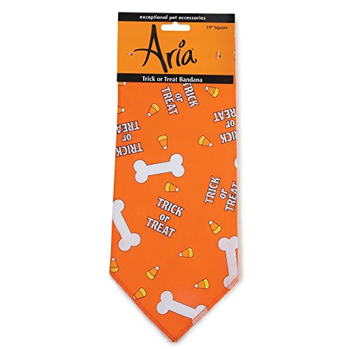 Algopix Similar Product 4 - Aria TrickorTreat Dog Bandanas for