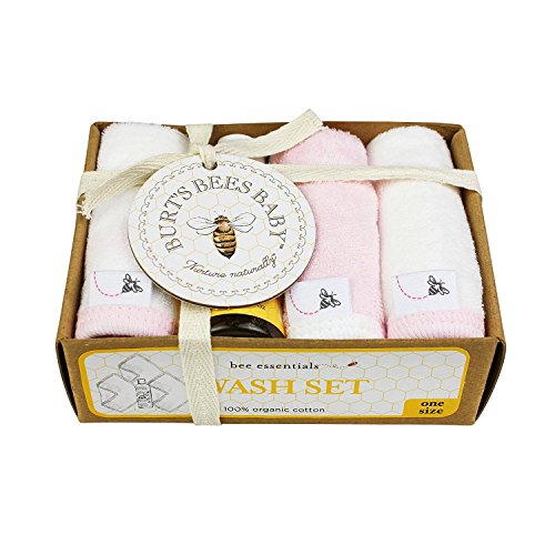 Algopix Similar Product 9 - Burts Bees Baby Organic Washcloth Gift