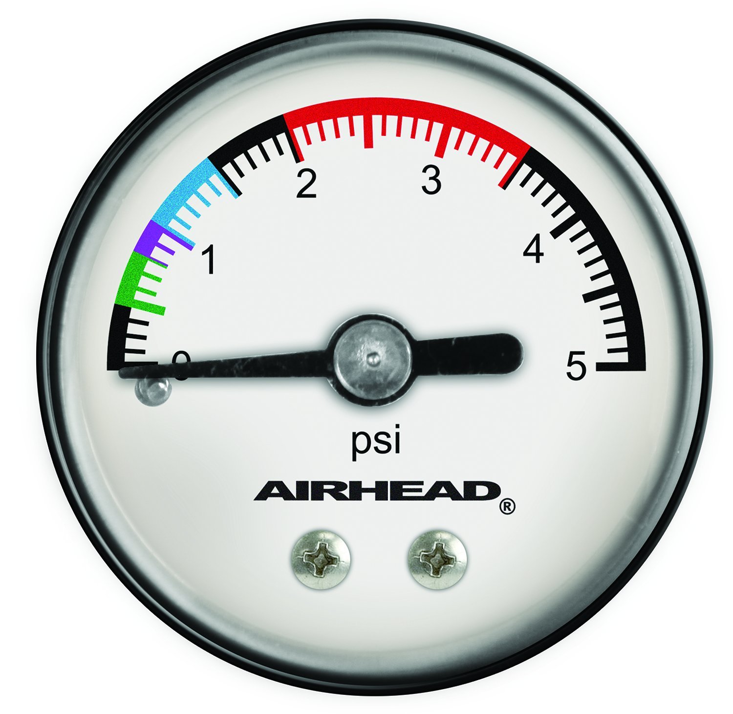 Algopix Similar Product 11 - Airhead Pressure Gauge WhiteBlack