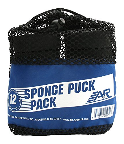 Algopix Similar Product 16 - A&R Sports Sponge Puck (Pack of 12)
