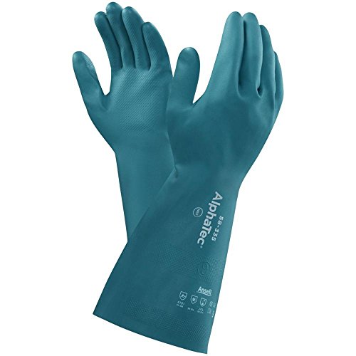 Algopix Similar Product 8 - Ansell AlphaTec 58335 Nitrile Heavy