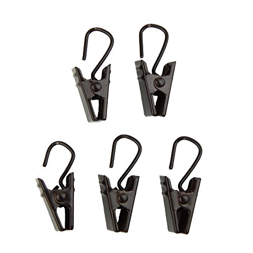 Algopix Similar Product 14 - Clip with Hooks Finish: Cocoa