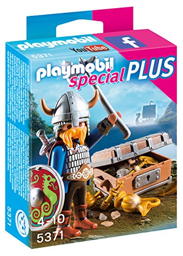 Algopix Similar Product 15 - Playmobil Viking with Treasure Playset