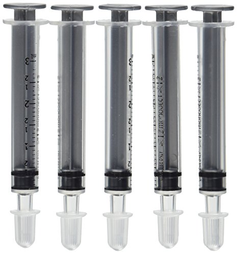 Algopix Similar Product 3 - 5 Pack 3ML 3CC 610 Tsp Slip Tip