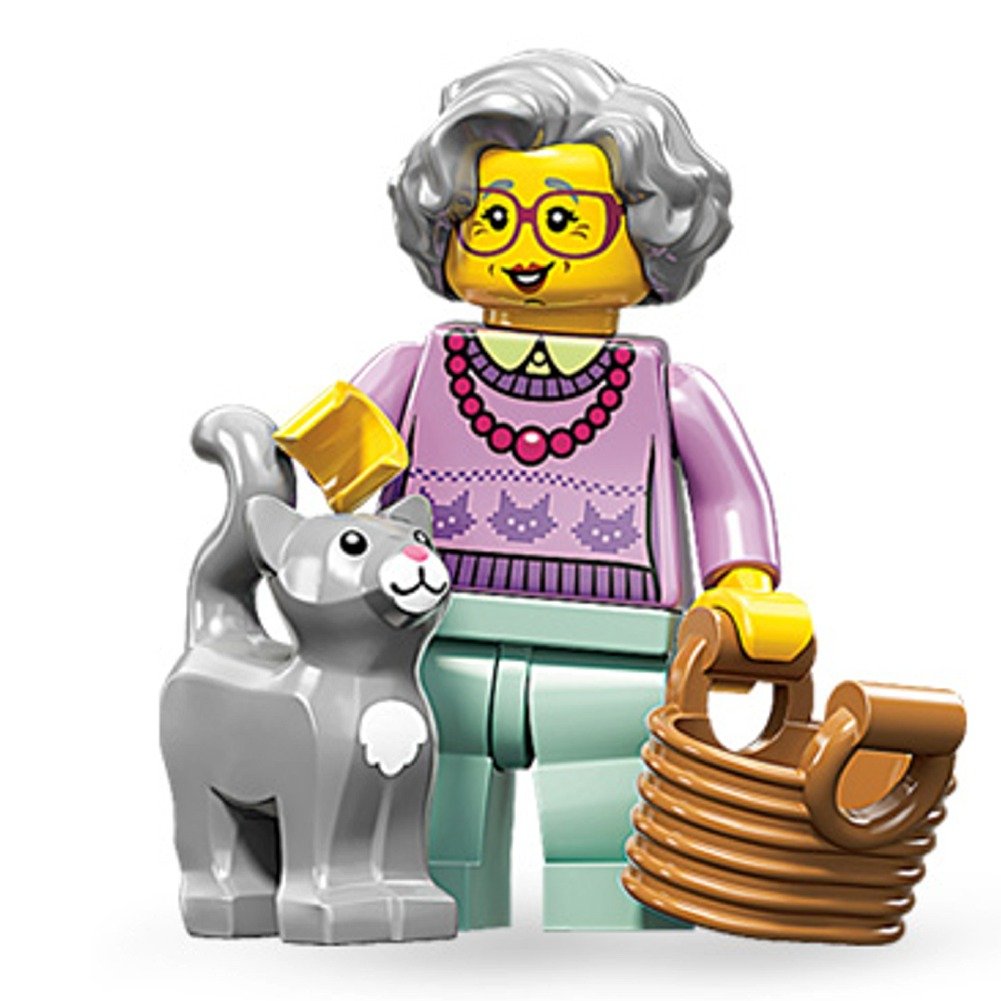Algopix Similar Product 14 - LEGO Minifigures Series 11, Grandma