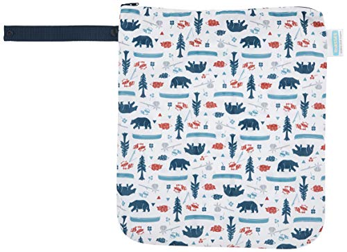 Algopix Similar Product 11 - Thirsties Wet Diaper Bag, Storm Cloud
