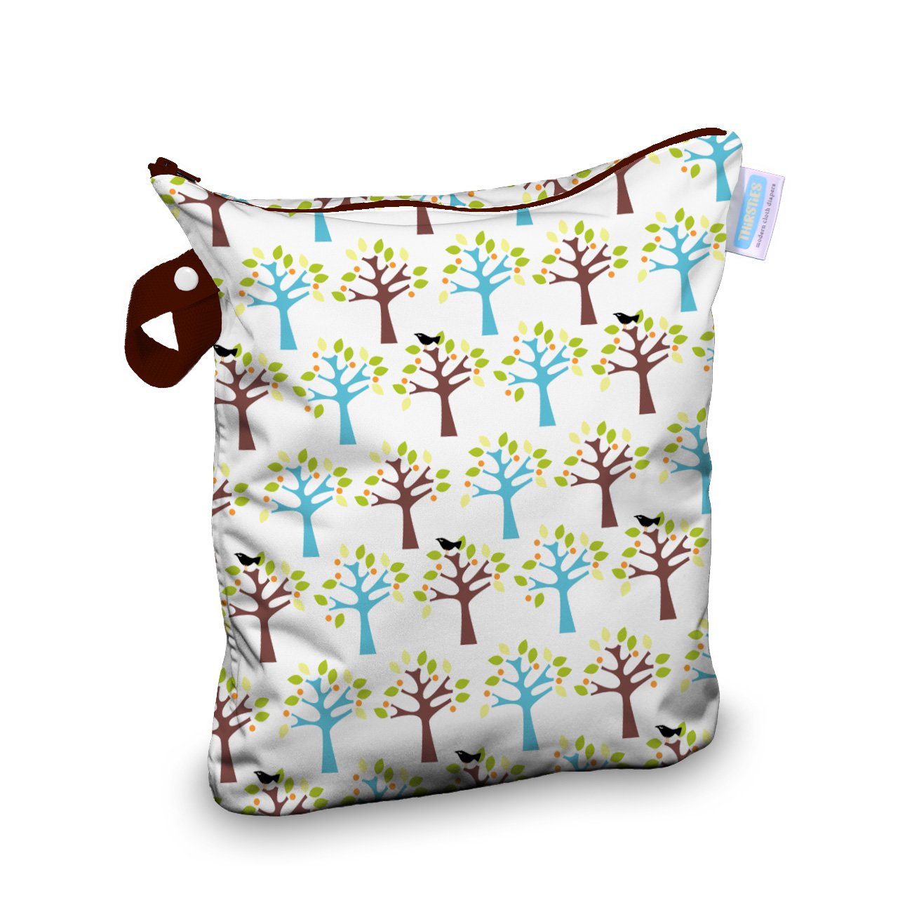 Algopix Similar Product 16 - Thirsties Wet Diaper Bag, Blackbird