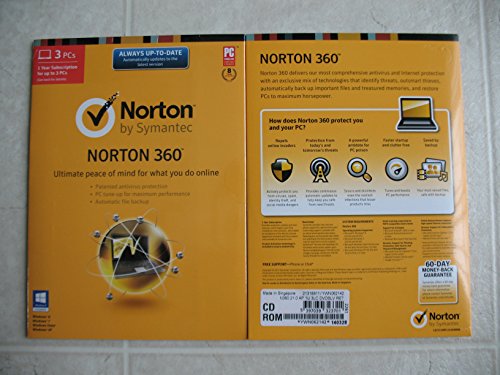 Algopix Similar Product 3 - Norton 360 2014  1 User  3 Licenses