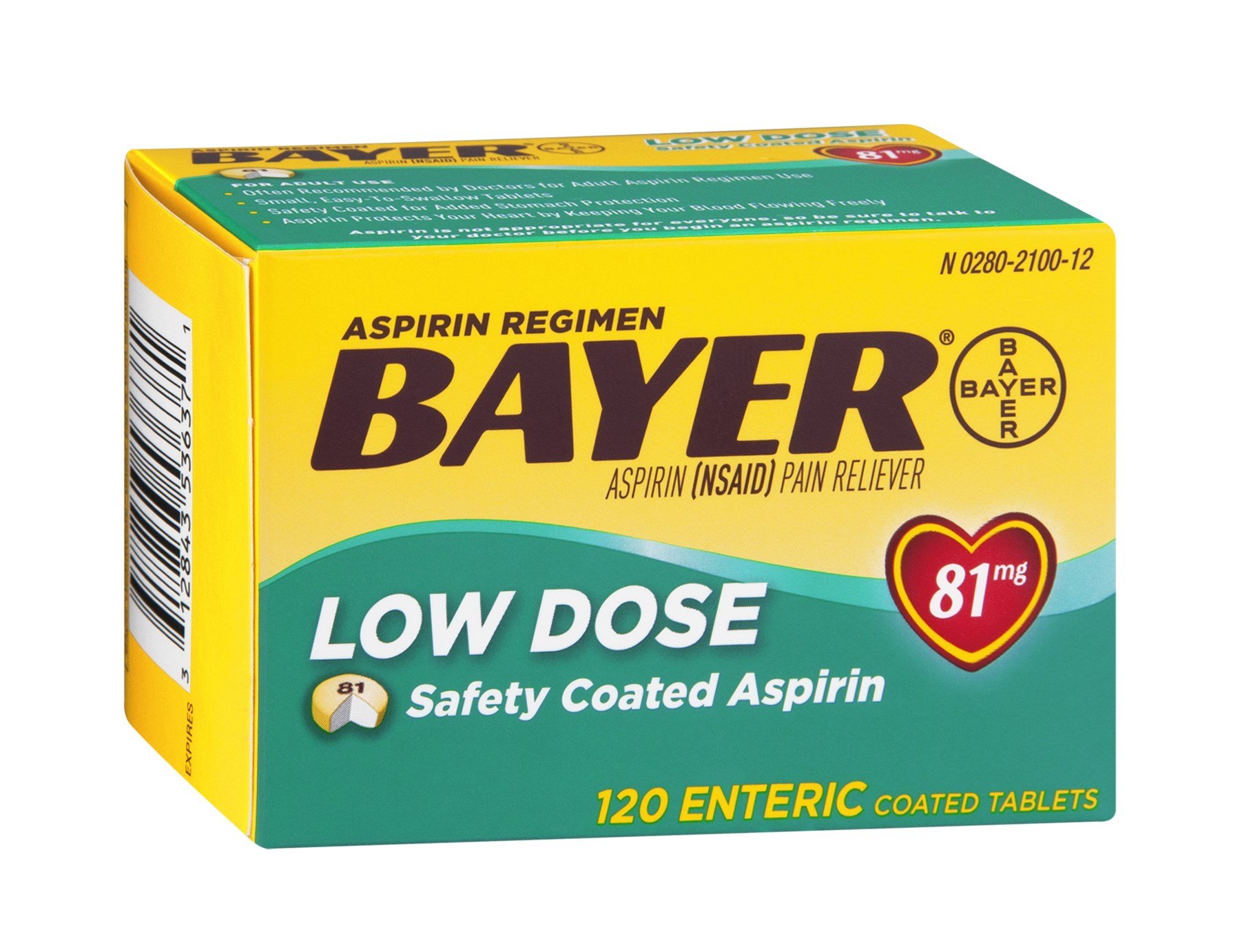 Algopix Similar Product 18 - Bayer Aspirin Regimen Pain Reliever Low