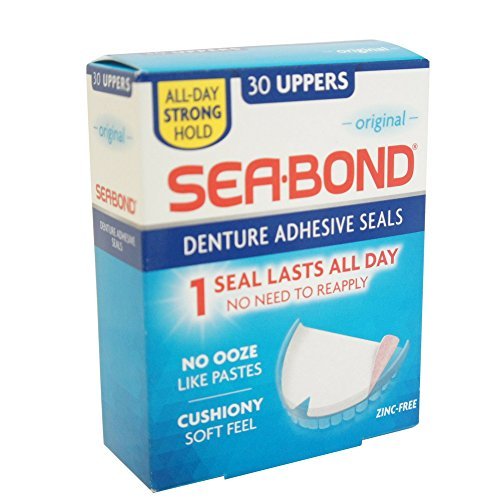 Algopix Similar Product 13 - SEABOND Denture Adhesive Seals Uppers