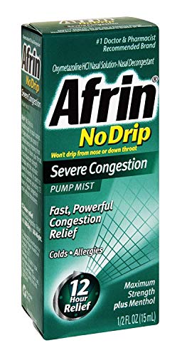 Algopix Similar Product 9 - Afrin No Drip Severe Congestion Pump