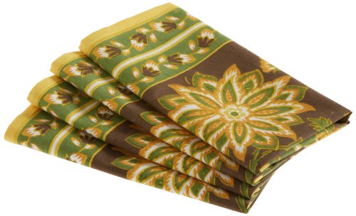 Algopix Similar Product 5 - Mahogany Jenna Printed Napkins 18 by