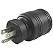 Algopix Similar Product 9 - Conntek 30222BK Locking Plug Adapter