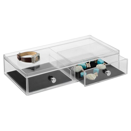 Algopix Similar Product 12 - iDesign Clarity BPAFree Plastic Wide
