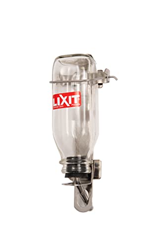 Algopix Similar Product 5 - Lixit Heavy Duty Deluxe Glass Water