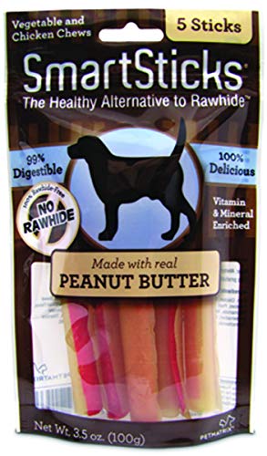 Algopix Similar Product 10 - SmartSticks Peanut Butter Chews (5 Pack)