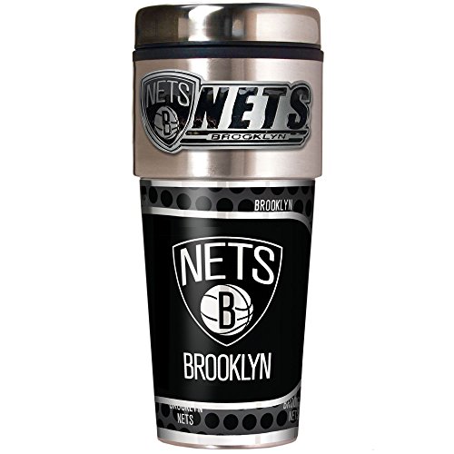 Algopix Similar Product 20 - NBA Brooklyn Nets Metallic Travel
