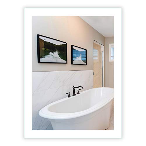 Algopix Similar Product 4 - Mirrors  Marble LED SideLighted