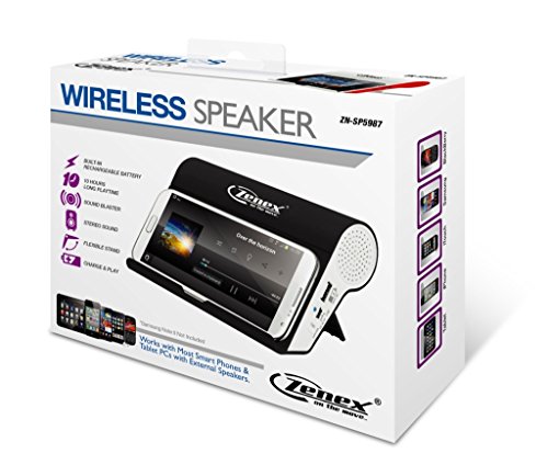 Algopix Similar Product 10 - Zenex Wireless Speaker Speakers