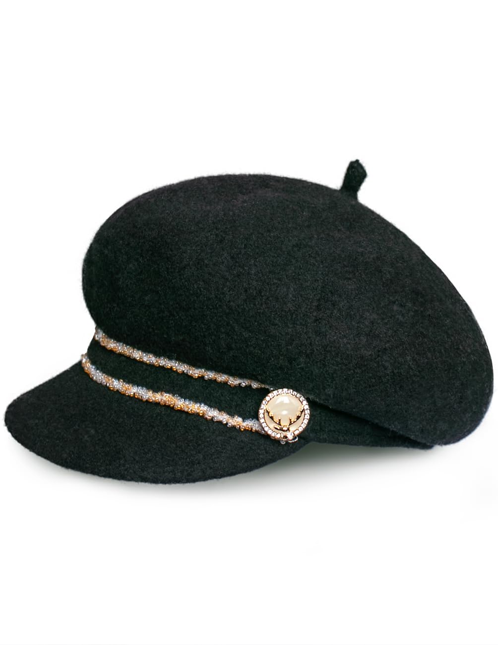 Algopix Similar Product 7 - Dahlia Womens Newsboy Cap  Warm Wool