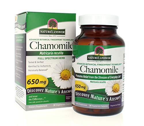 Algopix Similar Product 14 - Natures Answer Chamomile Flower 90
