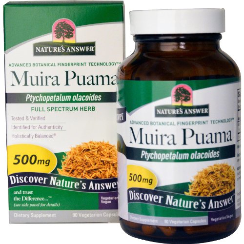 Algopix Similar Product 20 - Natures Answer Muira Puama 500 mg