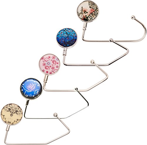 Algopix Similar Product 6 - (5 Pack) Design Purse Hooks