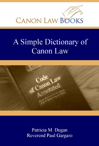 Algopix Similar Product 12 - A Simple Dictionary of Canon Law