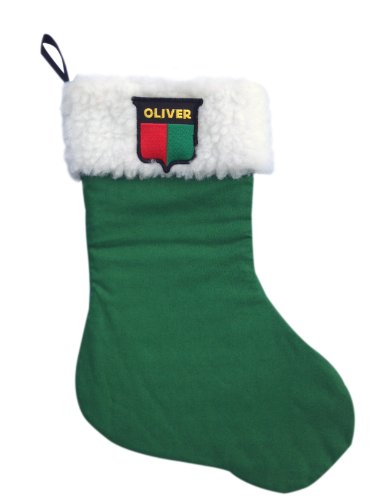 Algopix Similar Product 9 - Vintage Oliver Logo Christmas Stocking