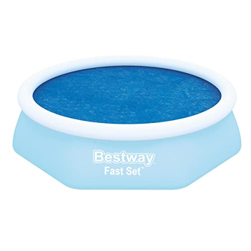 Algopix Similar Product 18 - Bestway 8' x 26" Solar Pool Cover