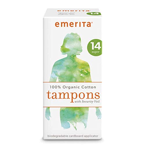 Algopix Similar Product 11 - Organic Cotton Super Applicator Tampons