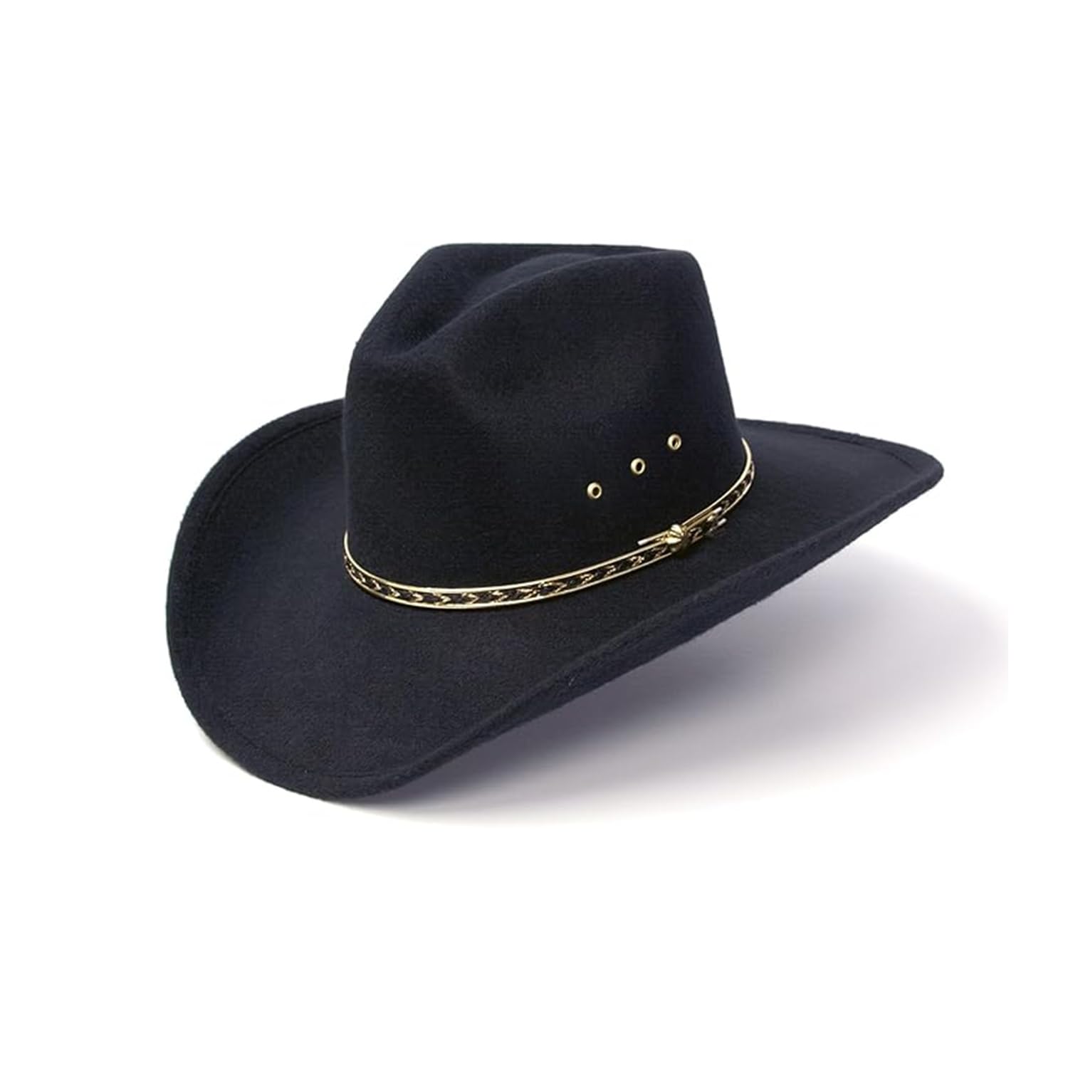 Algopix Similar Product 3 - Western Express Felt Finish Cowboy Hat