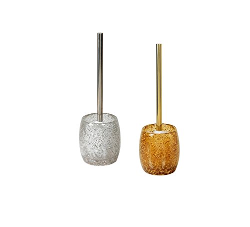 Algopix Similar Product 20 - Gedy Round Transparent Toilet Brush