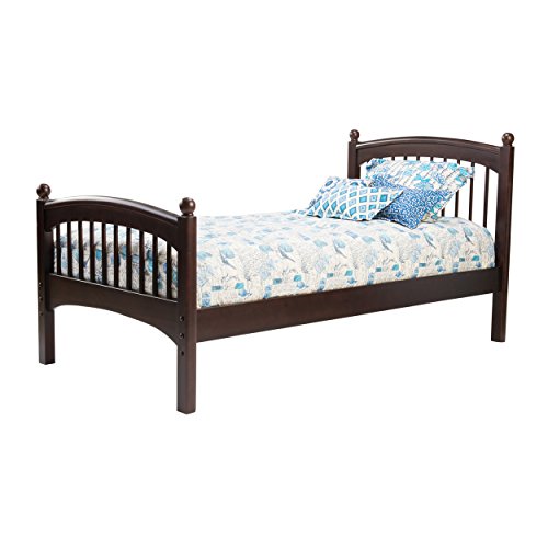Algopix Similar Product 4 - Bolton Windsor Bed, Twin, Espresso
